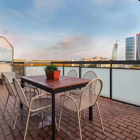Uca14 Luxury Large 3brs Private Terrace Citylife Apartment Milan